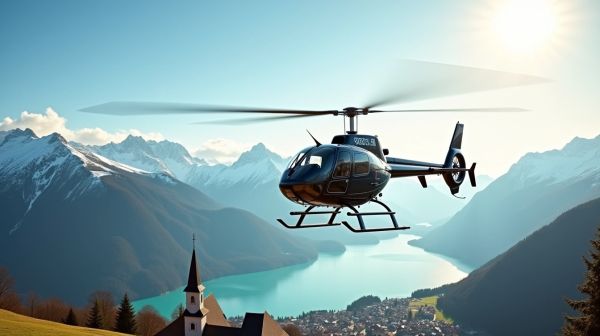 Organiza la propuesta de matrimonio perfecta en helicóptero en Suiza